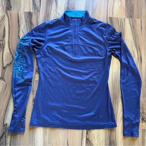 IBEX Indie Merino Wool Top. Size Small